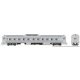 Budd RDC-9 - Standard DC -- Boston & Maine 6407 (McGinnis, stainless, white, blue, black), HO, Rapido Trains Inc 16305