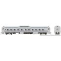 Budd RDC-9 - Standard DC -- Boston & Maine 6407 (McGinnis, stainless, white, blue, black), HO, Rapido Trains Inc 16305