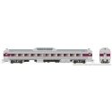 Budd RDC-9 - Standard DC -- Massachusetts Bay Transportation Authority MBTA 6926 (stainless, purple), HO, Rapido Trains Inc 1631