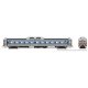 Budd RDC-1 Phase 1b - Standard DC -- Metro-North 53 (stainless, blue, red, white, black), HO, Rapido Trains Inc 16321