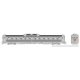 Budd RDC-1 & RDC-2 Set - Sound and DCC -- Santa Fe DC-191, DC192 (As-Delivered, stainless, red, black, yellow), HO, Rapido Trai
