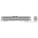 Budd RDC-1 & RDC-2 Set - Sound and DCC -- Santa Fe DC-191, DC192 (As-Delivered, stainless, red, black, yellow), HO, Rapido Trai