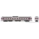 Budd RDC-1 Phase 1c - Standard DC -- Massachusetts Bay Transportation Authority MBTA 6125 (stainless, purple), HO, Rapido Trains