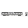 Budd RDC-1 Phase 1c - Standard DC -- Boston & Maine 6113 (McGinnis, stainless, white, blue, black), HO, Rapido Trains Inc 16302