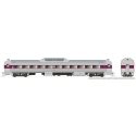 Budd RDC-9 - Standard DC -- Massachusetts Bay Transportation Authority MBTA 6916 (stainless, purple), HO, Rapido Trains Inc 1631