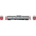 Budd RDC-1 Phase 2 Track Evaluation - Sound and DCC -- Canadian National 1501 (stainless, red, white, Noodle Logo), HO, Rapido T