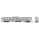 Budd RDC-9 - Sound and DCC -- Boston & Maine 6411 (McGinnis, stainless, white, blue, black), HO, Rapido Trains Inc 16806