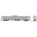 Budd RDC-9 - Sound and DCC -- Boston & Maine 6411 (McGinnis, stainless, white, blue, black), HO, Rapido Trains Inc 16806