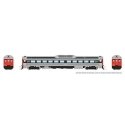 Budd RDC-1 Phase 2 - Standard DC -- Canadian National (silver, red, black, Noodle Logo), N, Rapido Trains Inc 516006