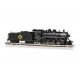 Baldwin 2-8-0 Consolidation - Standard DC -- Erie 1679 (black, graphite, yellow), N, Bachmann Industries 54152