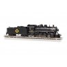 Baldwin 2-8-0 Consolidation - Standard DC -- Erie 1679 (black, graphite, yellow), N, Bachmann Industries 54152