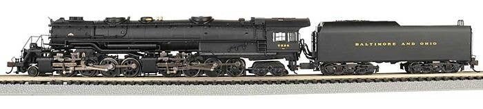 Class EM-1 2-8-8-4 Late Small Dome - Econami Sound and DCC - Spectrum(R) -- Baltimore & Ohio 7628 (black), N, Bachmann Industrie