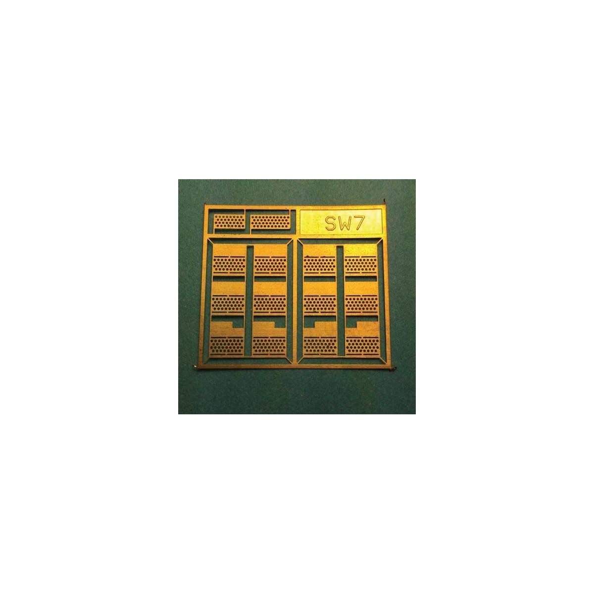 Brass Diesel Steps For Athearn Shells --SW7 - H0 - Walthers 116-29254