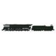 Class Q2 4-4-6-4 Duplex Prototype Version - Sound & DCC - Paragon4 Brass Hybri -- Pennsylvania Railroad 6131 (black, graphite, T