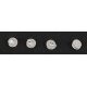 Pulley Set pkg 4 - Extra Small - H0 - Walthers 120-426