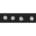 Pulley Set pkg 4 - Extra Small - H0 - Alexander Scale 426