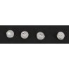 Pulley Set pkg 4 - Extra Small - H0 - Walthers 120-426