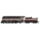 Streamlined 4-6-2 Pacific - Standard DC - Stealth -- Chicago & Eastern Illinois 1008 (Fantasy Dixie Flagler, black, gray, red), 