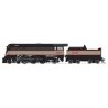 Streamlined 4-6-2 Pacific - Standard DC - Stealth -- Chicago & Eastern Illinois 1008 (Fantasy Dixie Flagler, black, gray, red), 
