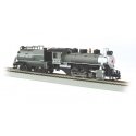 USRA 0-6-0 with Vanderbilt Tender - Standard DC with Smoke -- Union Pacific 4434 (2-Tone Gray, silver), HO, Bachmann Industries 