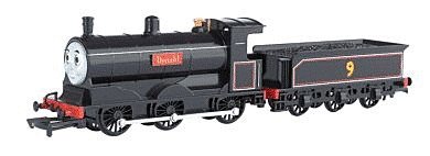 Thomas & Friends(TM) Locomotive with Moving Eyes -- Donald the Scottish Twin 9, HO, Bachmann Industries 58807