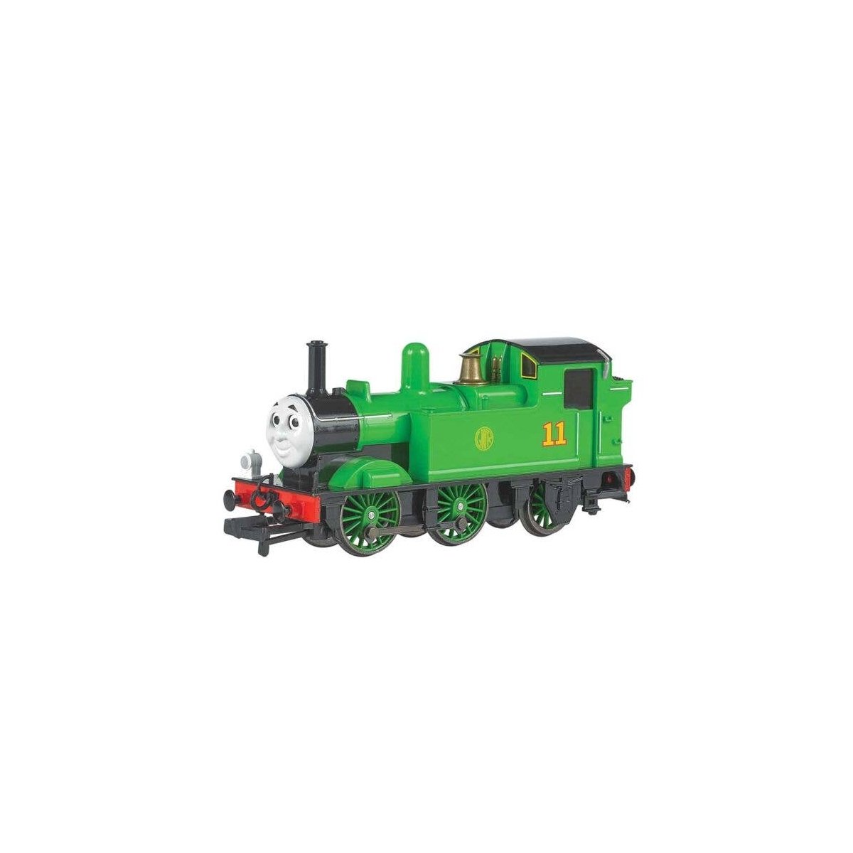 Thomas & Friends(TM) - Standard DC -- Oliver the Steam Locomotive 11 (green), HO, Bachmann Industries 58815