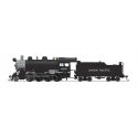 2-8-0 Consolidation - Sound, DCC and Smoke - Paragon4(TM) -- Union Pacific 604 (black, graphite), HO, Broadway Limited Imports 8