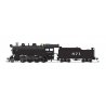 2-8-0 Consolidation - Sound, DCC and Smoke - Paragon4(TM) -- Santa Fe 873 (black, graphite), HO, Broadway Limited Imports 8731