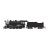 2-8-0 Consolidation - Standard DC - Stealth -- Painted, Unlettered (black, graphite), HO, Broadway Limited Imports 8757