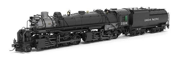 Class SA-C-2 2-8-8-0 Bullmoose - Post-1944 - Sound and DCC - Paragon4(TM) -- Union Pacific 3512 (black, graphite), HO, Broadway 