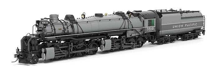Class SA-C-2 2-8-8-0 Bullmoose - Post-1944 - Sound and DCC - Paragon4(TM) -- Union Pacific 3510 (Fantasy Scheme, 2-Tone Gray), H