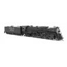 Santa Fe 4-8-4 Northern - Standard DC - Stealth -- Santa Fe 3751 (2022 Restoration, black, silver, white), N, Broadway Limited I