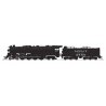Santa Fe 4-8-4 Northern - Standard DC - Stealth -- Santa Fe 3759 (2020s Kingman, AZ Display Scheme, black, silver, white), N, Br