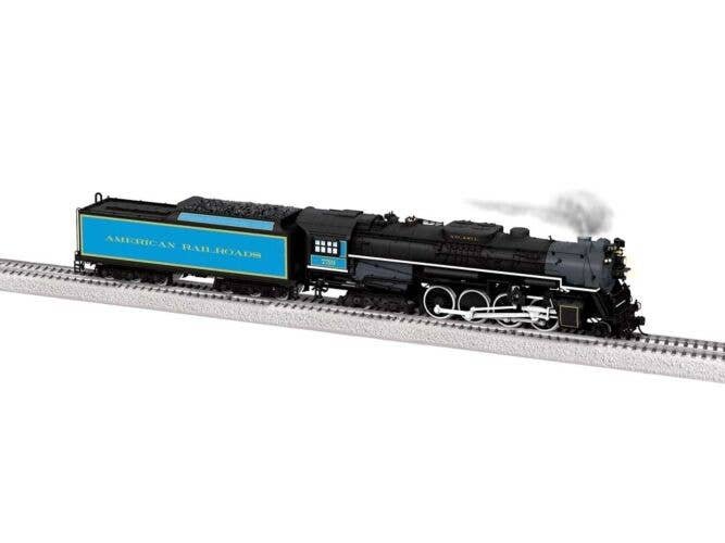 2-8-4 Berkshire - Sound and DCC -- Golden Spike Limited 759 (blue, black, graphite), HO, Lionel 2572100