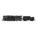 Class A1a Lima 2-8-4 Berkshire - Sound and DCC - Paragon4 Hybrid -- Boston & Albany 1400 (Early 1930s, black, graphite), HO, Bro