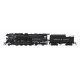 Class A1a Lima 2-8-4 Berkshire - Sound and DCC - Paragon4 Hybrid -- Boston & Albany 1410 (Early 1940s, black, graphite), HO, Bro