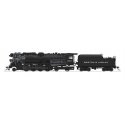 Class A1a Lima 2-8-4 Berkshire - Sound and DCC - Paragon4 Hybrid -- Boston & Albany 1410 (Early 1940s, black, graphite), HO, Bro