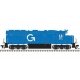 EMD GP40 - Standard DC - Master R Silver - Maine Central - H0 - Walthers 150-10004006