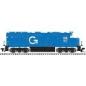 EMD GP40 - Standard DC - Master R Silver - Maine Central - H0 - Atlas Model Railroad Co. 10004006