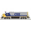 EMD GP40 - LokSound and DCC - Master - R Gold - CSX - H0 - Atlas Model Railroad Co. 10004026