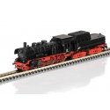 Class 038 4-6-0 w/Tub Tender - Standard DC -- German Federal Railroad DB (Era VI, black, red), Z, Marklin, Inc 88909
