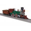 4-4-0 - 3-Rail w/Sound, LionChief 2.0 Bluetooth 5 -- St. Paul & Pacific WM Crooks (green, maroon, graphite), O, Lionel 2645030