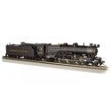 K4 4-6-2 Pacific - WowSound(R) and DCC - Spectrum(R) -- Pennsylvania Railroad 3747 (Post-War, Modern Pilot, black, graphite), HO