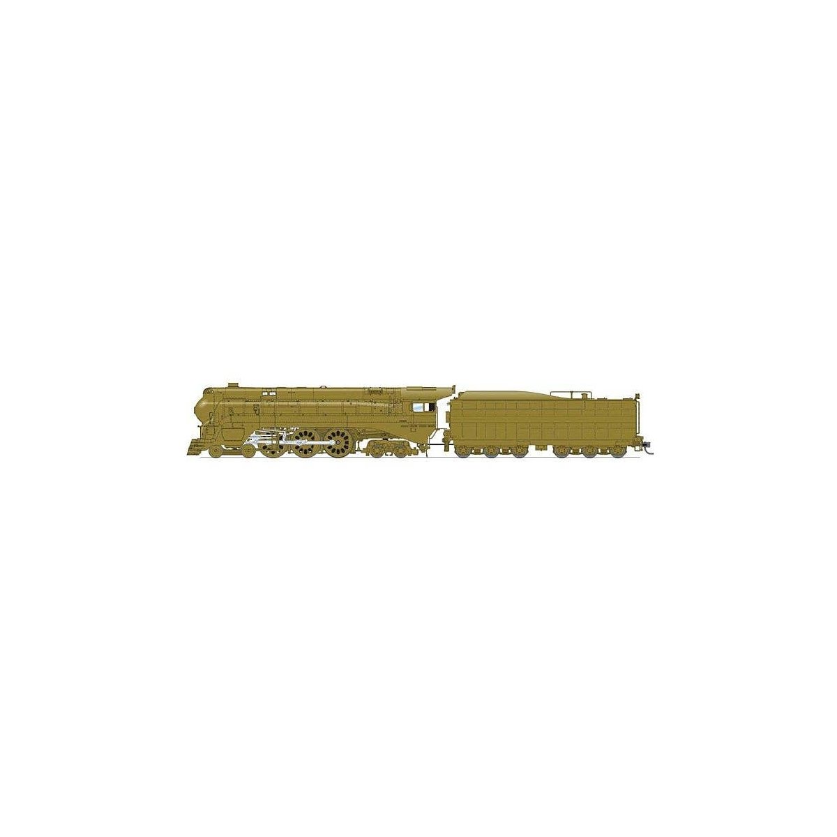 3460 Class 4-6-4 Hudson - Sound and DCC - Brass Hybrid Paragon4(TM) -- Undecorated, HO, Broadway Limited Imports 7356