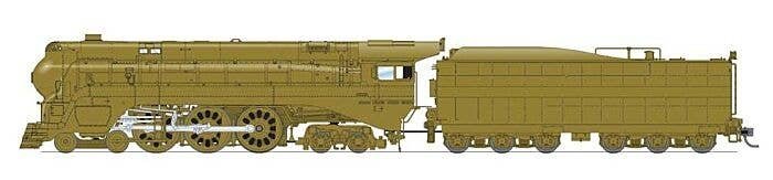 3460 Class 4-6-4 Hudson - Sound and DCC - Brass Hybrid Paragon4(TM) -- Undecorated, HO, Broadway Limited Imports 7356