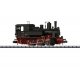 Class 89.6 0-6-0T - DCC - Minitrix -- German State Railroad DR 89 621 (Era III, black, red), N, Trix 16896