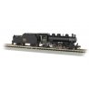 2-6-2 Prairie - Standard DC -- Chicago, Burlington & Quincy 2090 (black, graphite, yellow, red), N, Bachmann Industries 51556