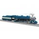 USRA 4-8-2 Mountain - 3-Rail w/Legacy Sound, Control & Smoke -- Texas & Pacific 907 (blue, cream, graphite, yellow), O, Lionel 2