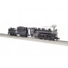 USRA 0-6-0 - 3-Rail w/Legacy Sound, Control & Smoke -- Atlantic Coast Line 1140 (black, white), O, Lionel 2531130