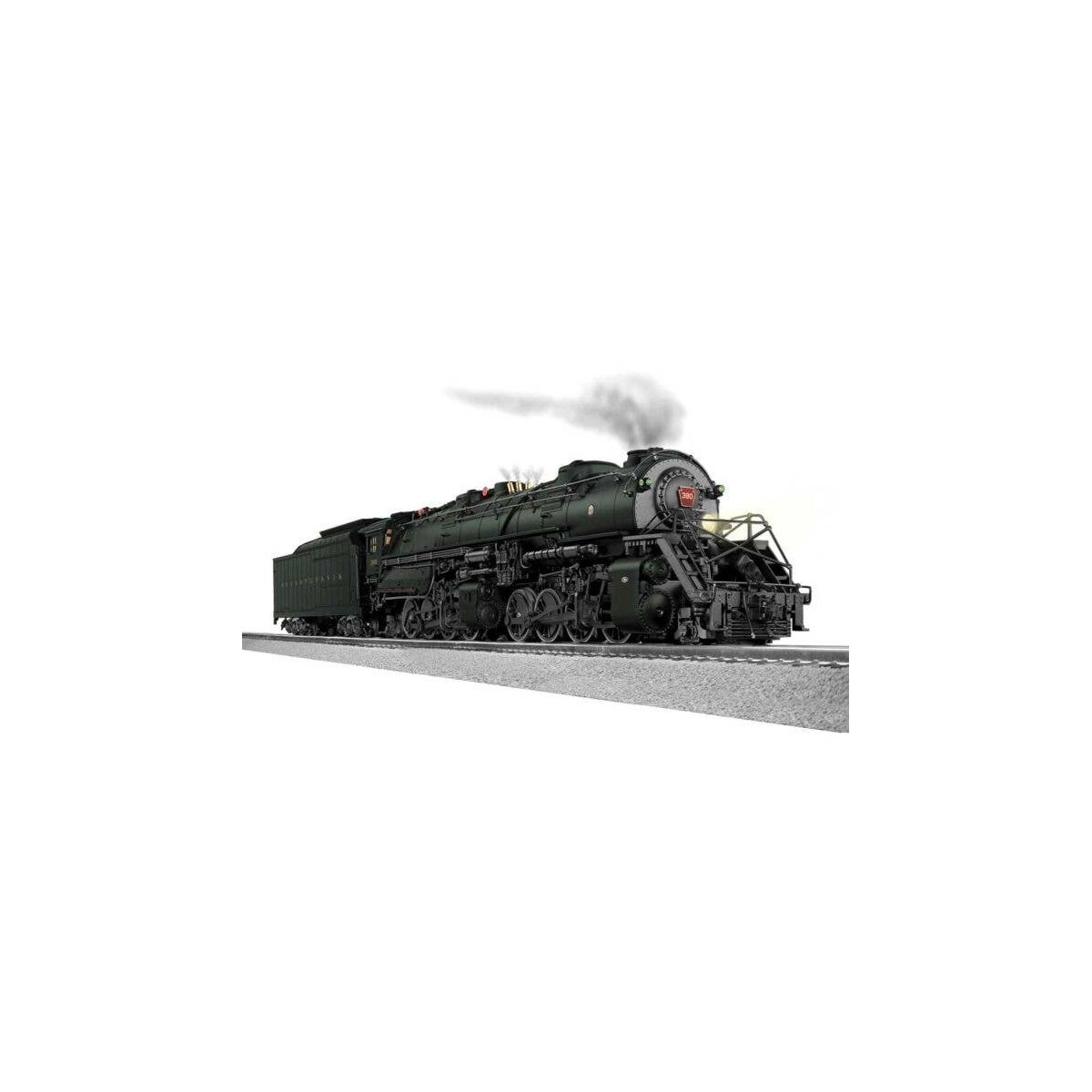 Class Y6B 2-8-8-2 - 3-Rail w/Legacy Sound, Control & Smoke -- Pennsylvania Railroad 380 (black, yellow), O, Lionel 2531030